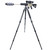 REKON Outdoor Gear™ CT-3HD Carbon Fiber Ambush™ Tripod with BH-3HD Ball Head and RTA2 Picatinny to Arca-Swiss Mount