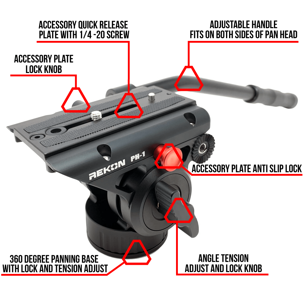 REKON PH-1 Pan Head