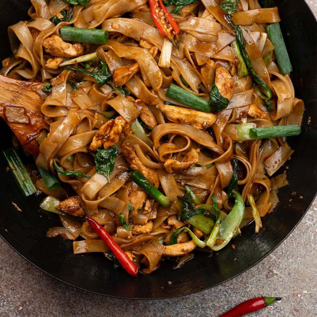Drunken Noodles, for our December 18th Cooking Class