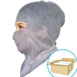 Soft-stretch Hairnet, Bulk Case of 2,000 Hoods $0.55/ea (commercial shipping address only)