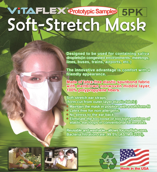 Soft-stretch Mask- One pack/order/customer/week