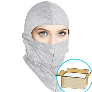 UV-Shield Silver Hood, Full-Cover or Open-Face style,  8 x 50PK (400Pcs/Case)