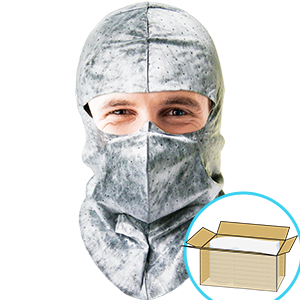 UV-Shield CamoGray Hood, Case of 8 x 50PK (400Pcs/Case)