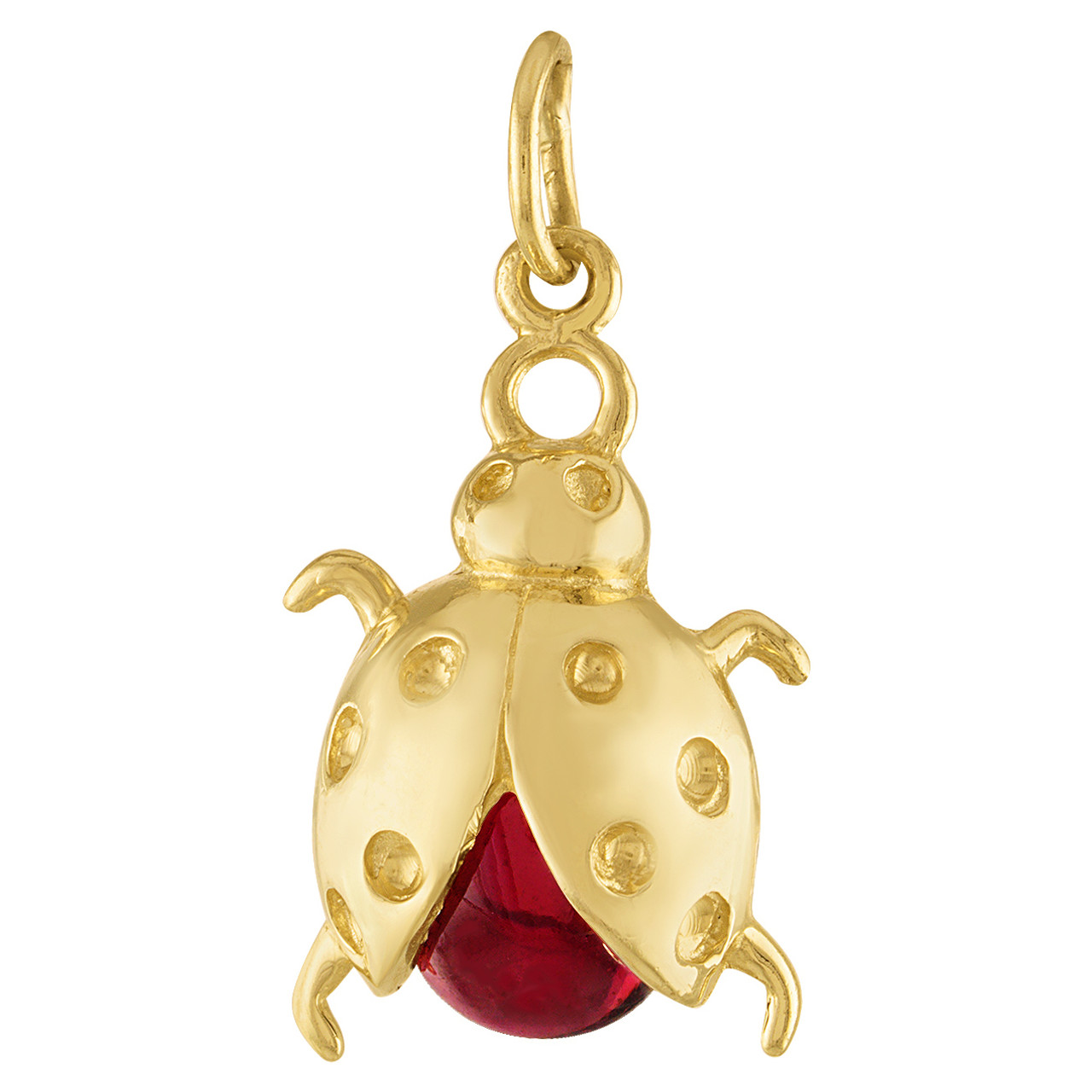 Lady Bug Gold Plated Charms