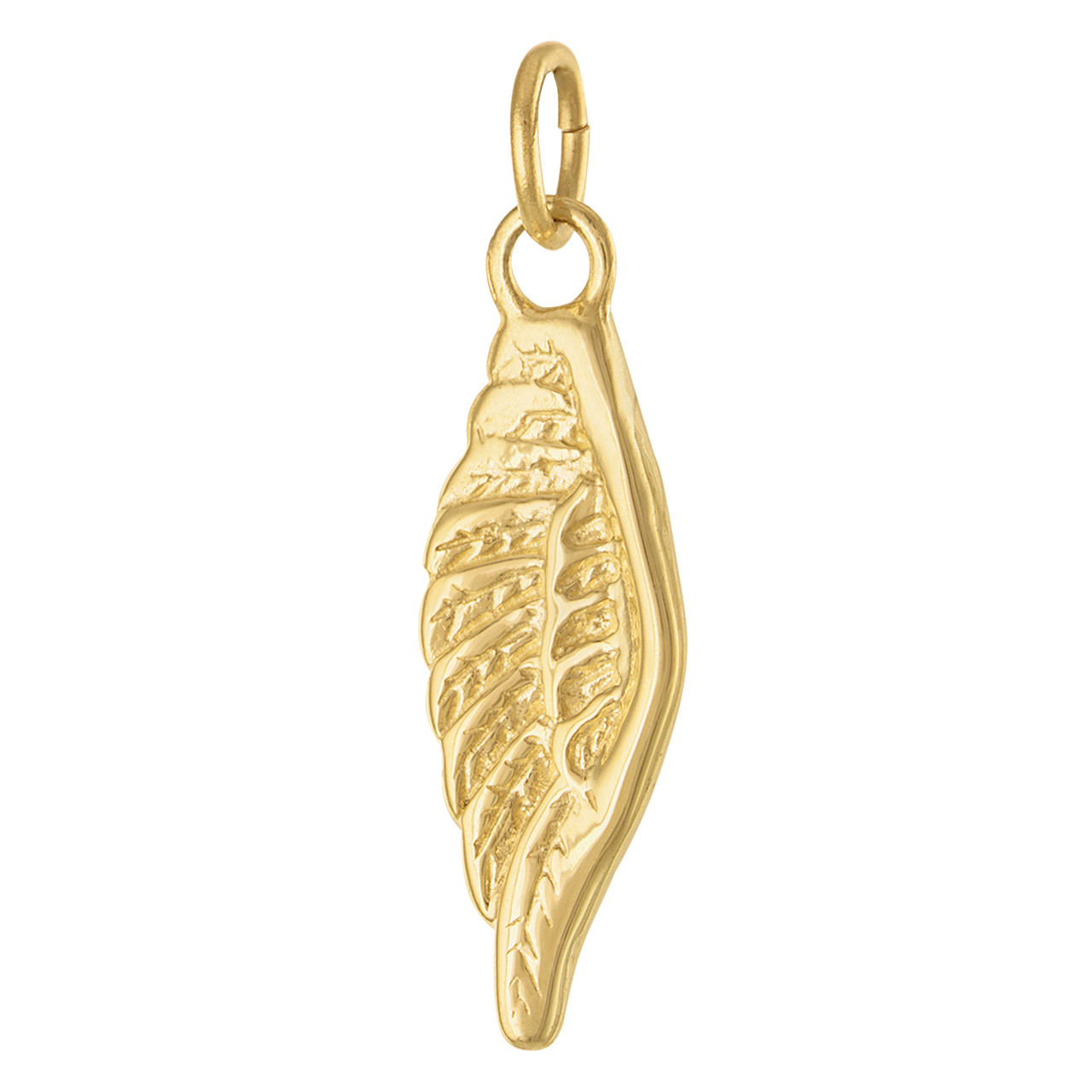Gold filled charms angel wing pendant , 5 15 50 150 pieces 30% discount ,  gold angel wings charms , Gold fill Bird Wing Pendant , Angel Jewelry  charms , Bird Wing 