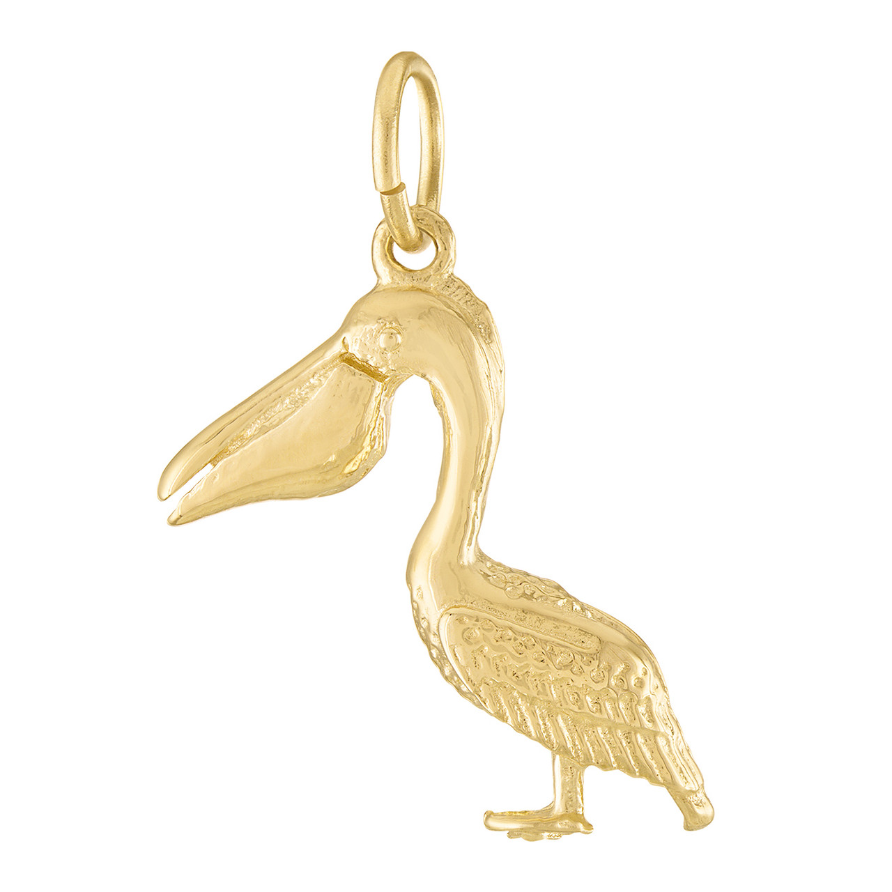 Pelican 14K Gold Charm | Pet & Animal Charms