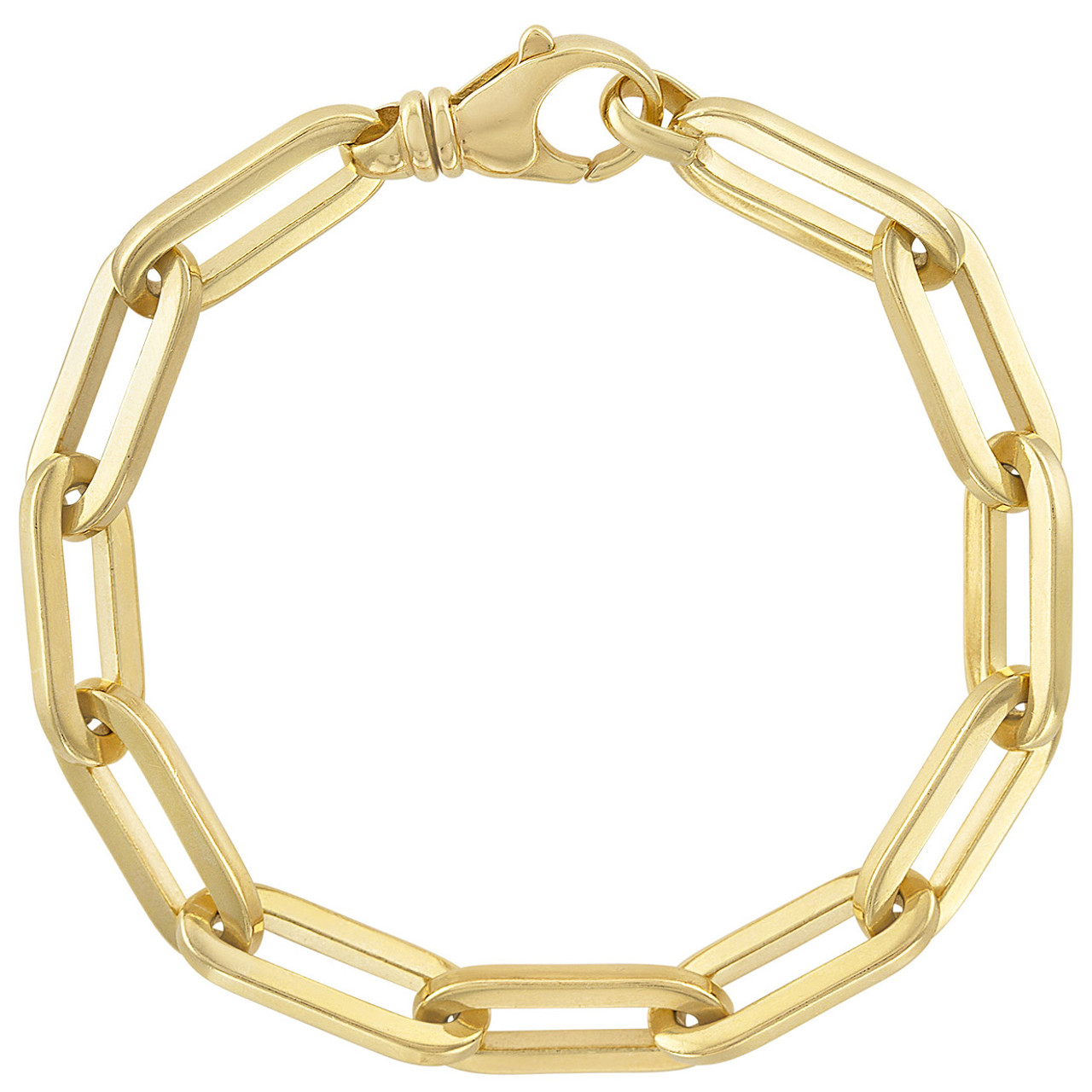 Italian Solid 14k Charm Bracelet | Gold Charm Bracelet | Charm