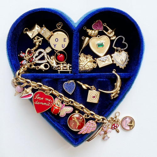 Sophia Charm Bracelet | Gold Charm Bracelet | Charm Bracelet 14k Gold