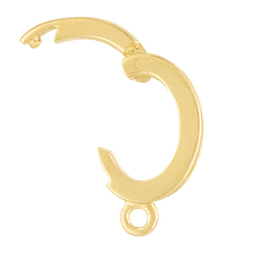 Diamond Charm Clasp 14K Gold Charm