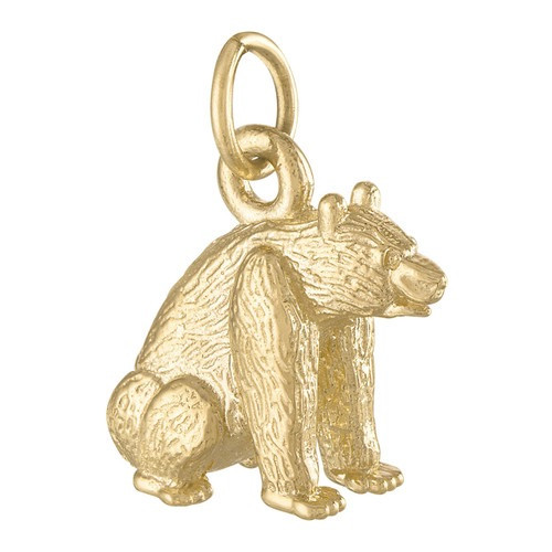 Bear 14k Gold Charm