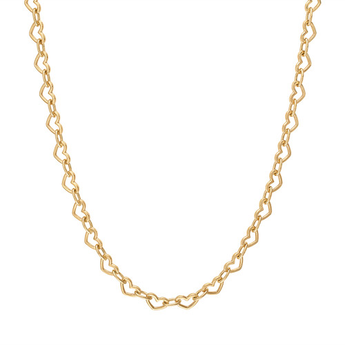 "Cordelia" 14k Gold Charm Necklace