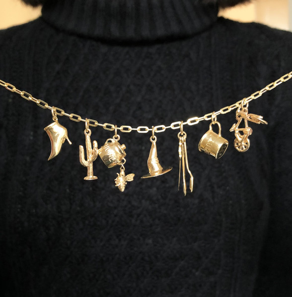 Fall into Autumn in a Charming Way with Small Gold Charms Fall into Autumn in a Charming Way with Small Gold Charms