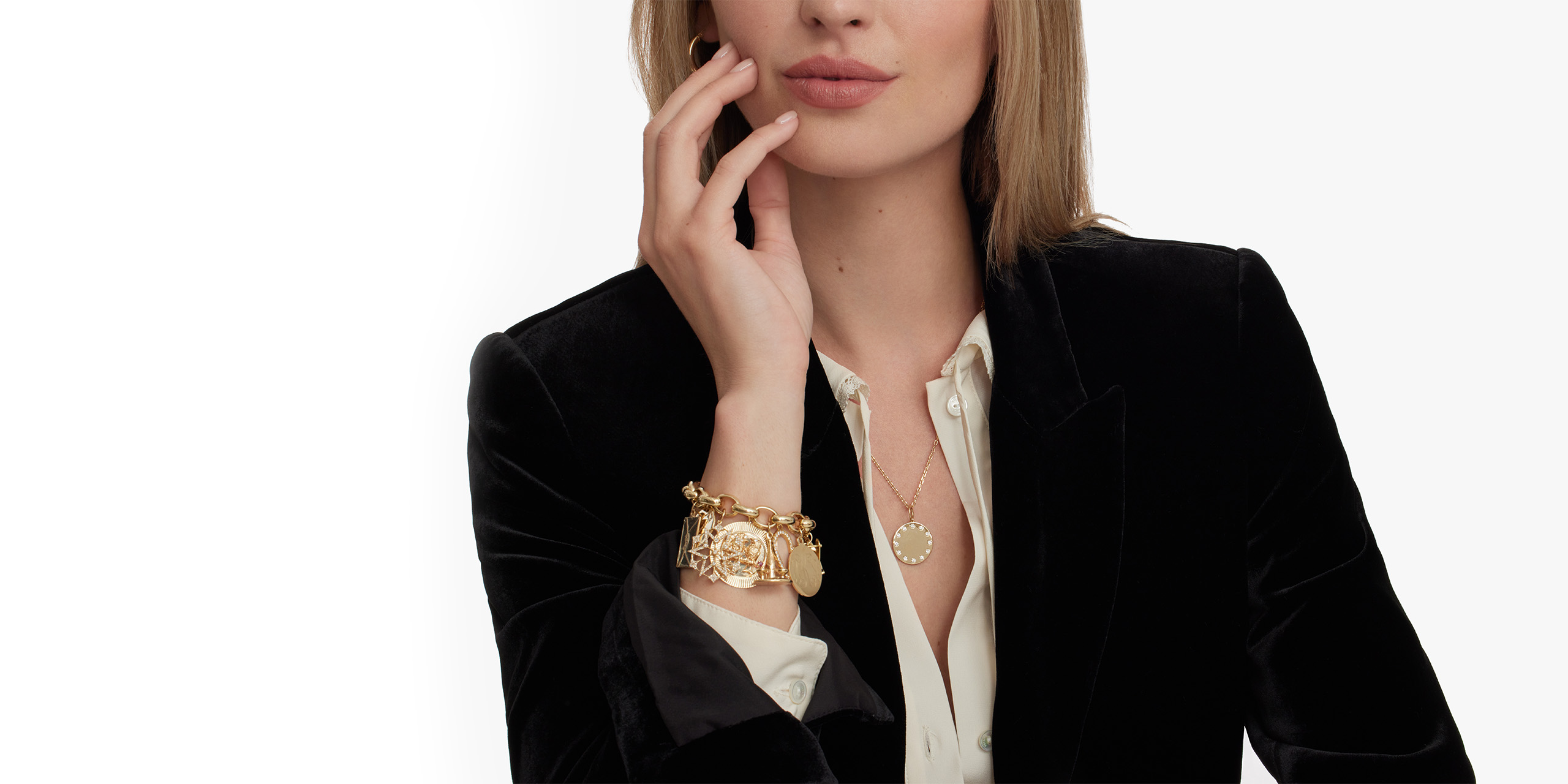 Beautiful gold charms from Charmco