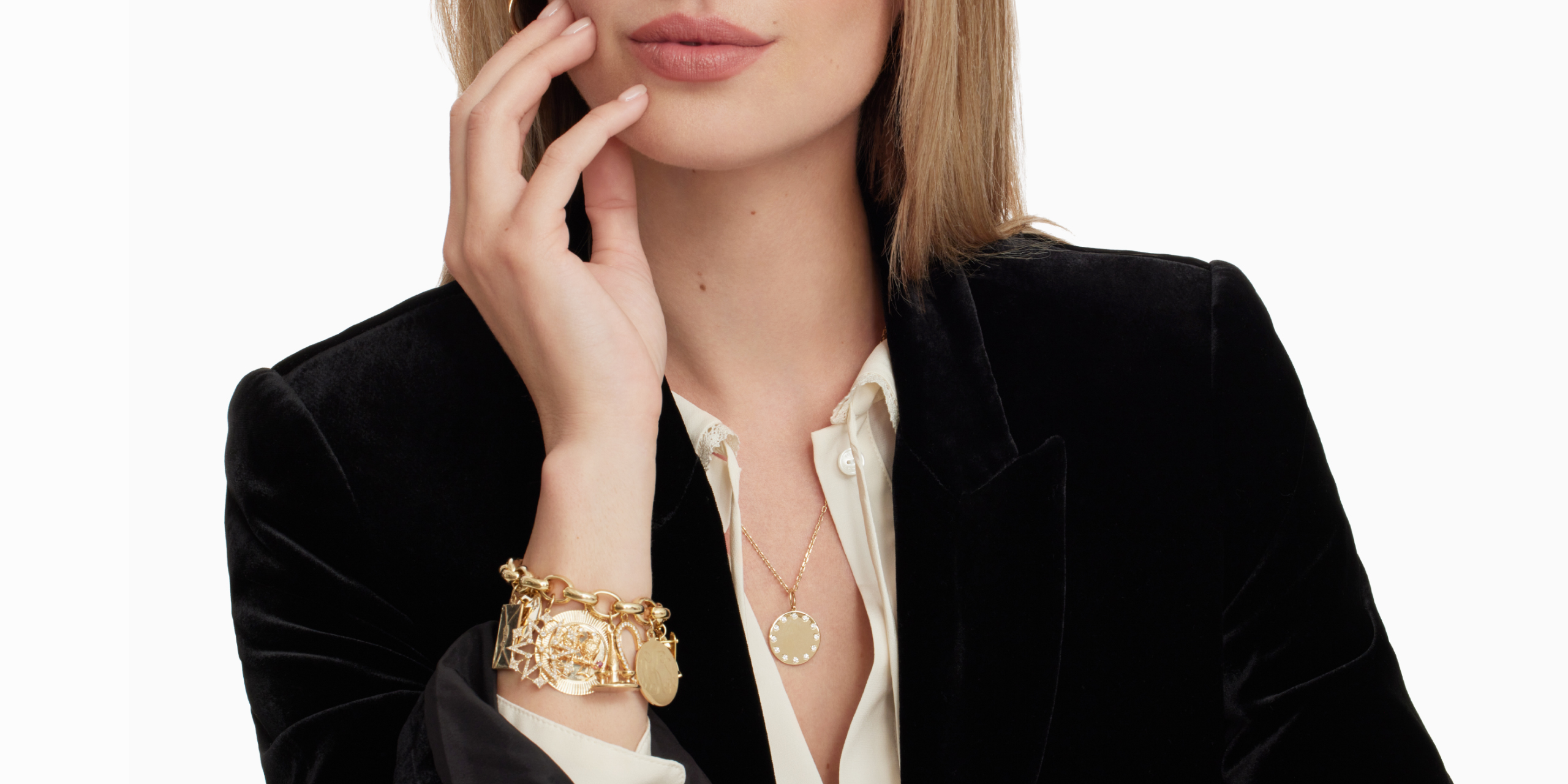 Beautiful gold charms from Charmco
