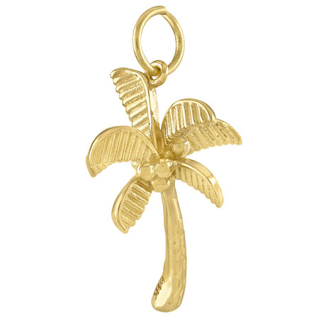 定価以下！！ニュートップ CHARM PALM TREE Amazon.com: Palm Tree Charm with Crystal Charm 925 Sterling