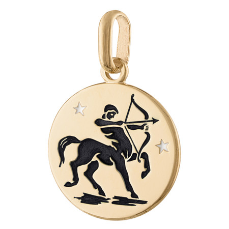 14k Gold Sagittarius Necklace | Zodiac Jewelry with a Difference -  NanoStyle Jewelry