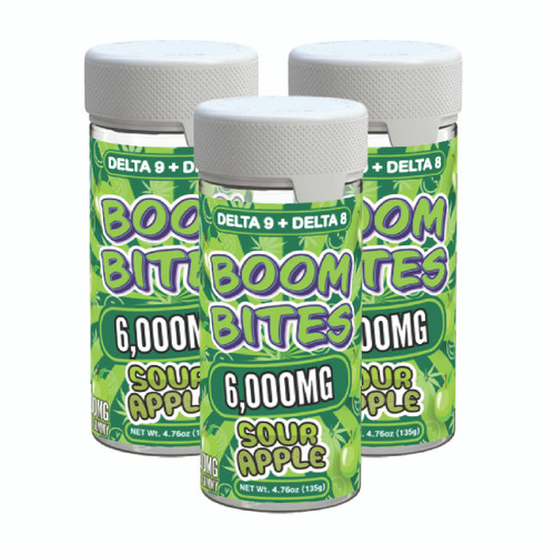 18,000mg D9 + D8 90ct | SOUR APPLE