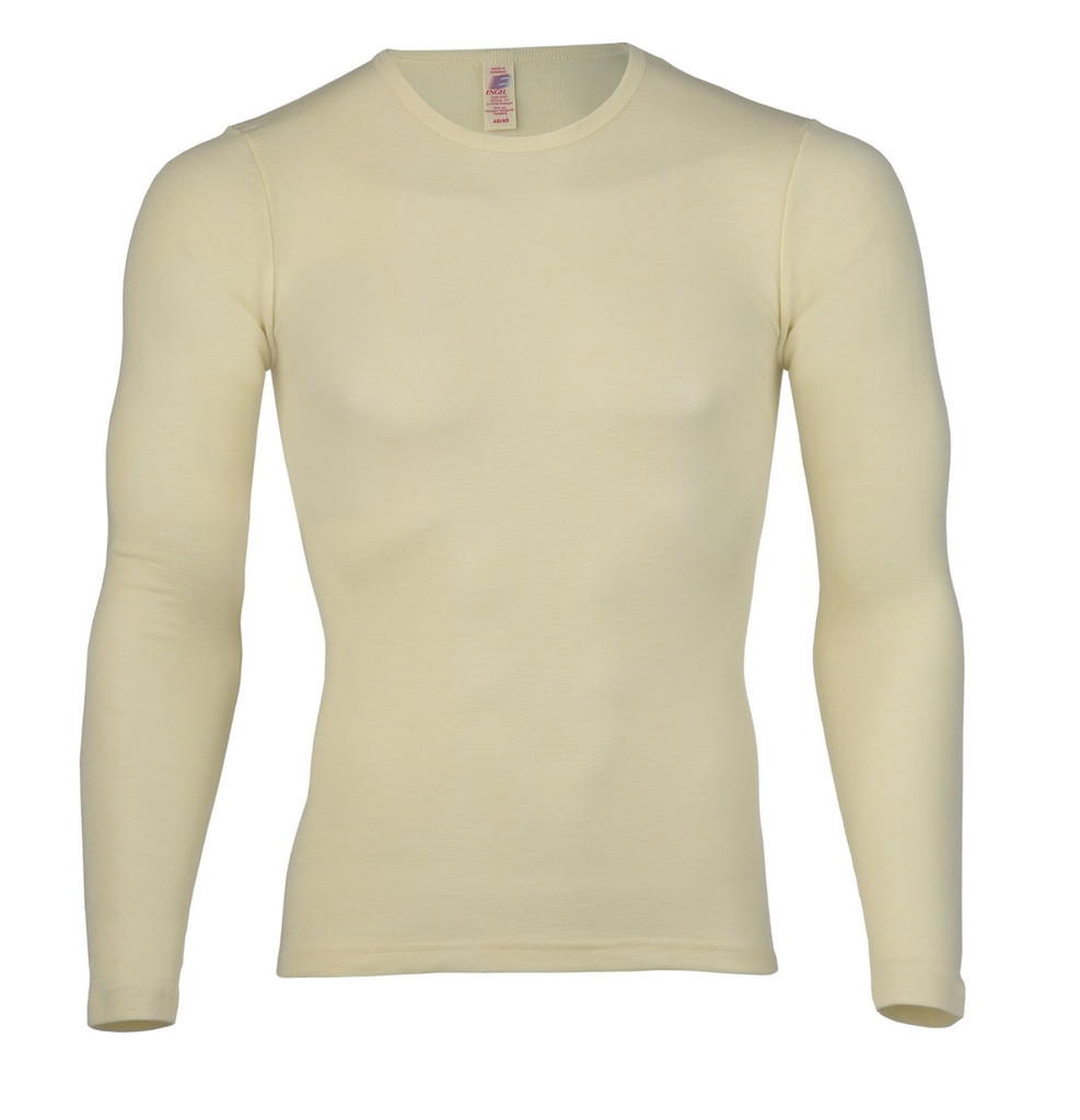 Engel Organic Wool Long Underwear Shirt with Long Sleeves- Unisex 