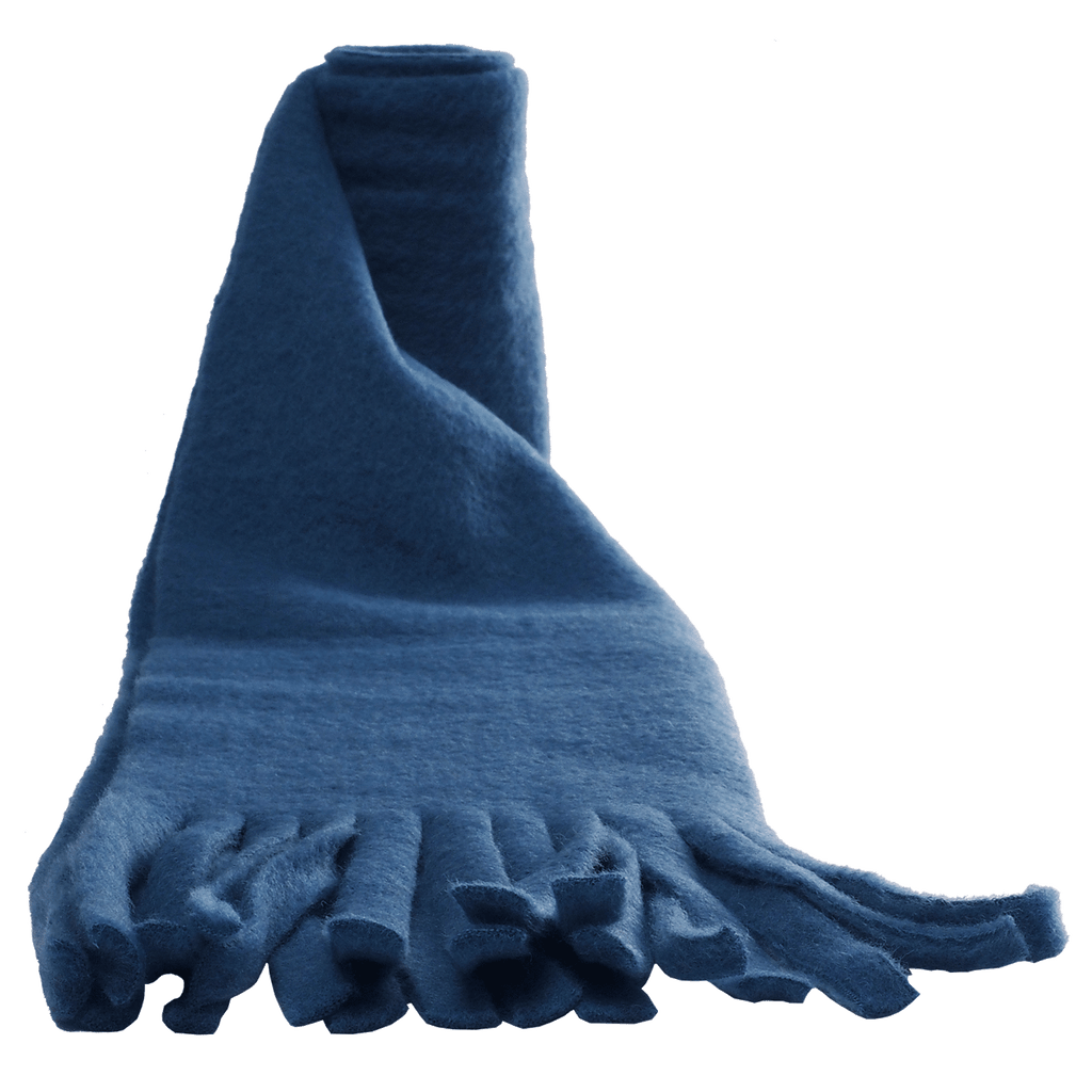 Organic Wool Fleece Scarf for Adults 