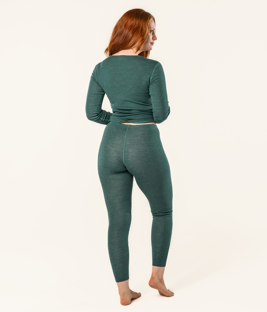 Women's Leggings | Organic Merino Wool / Cotton