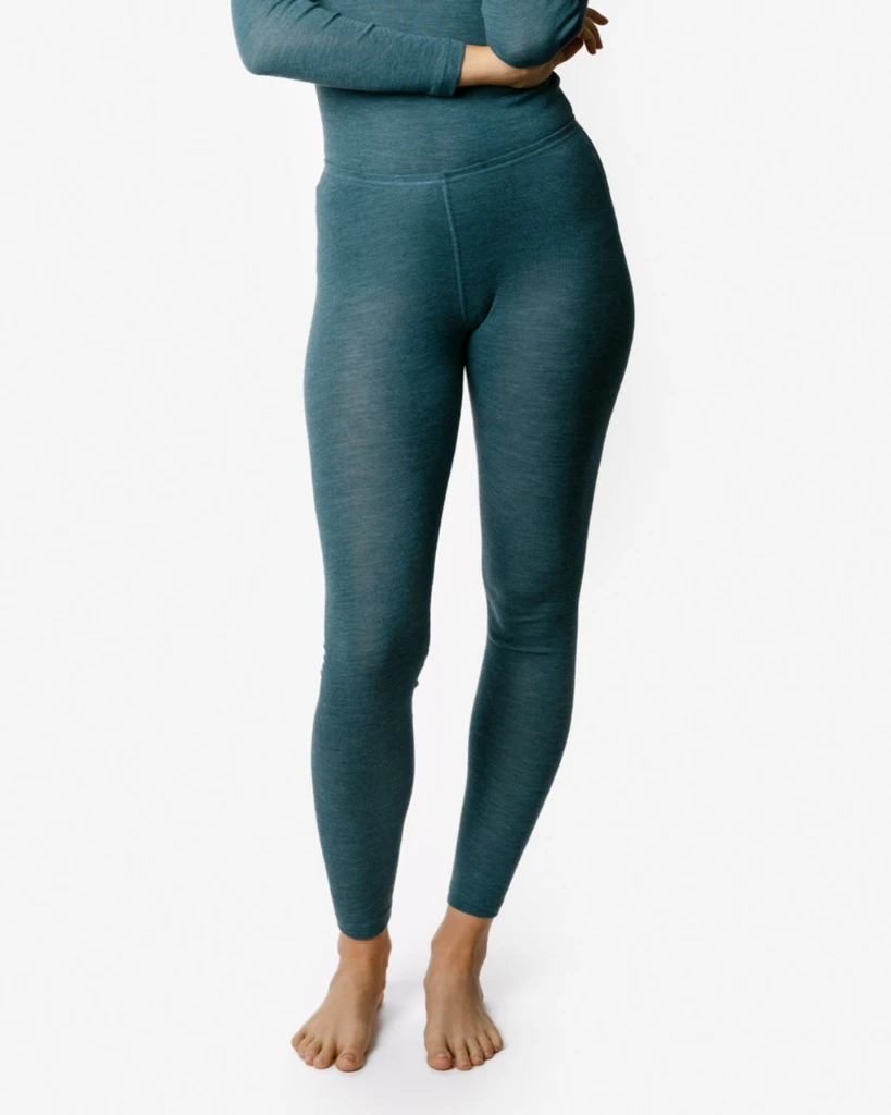 Women's Leggings | Organic Merino Wool / Cotton
