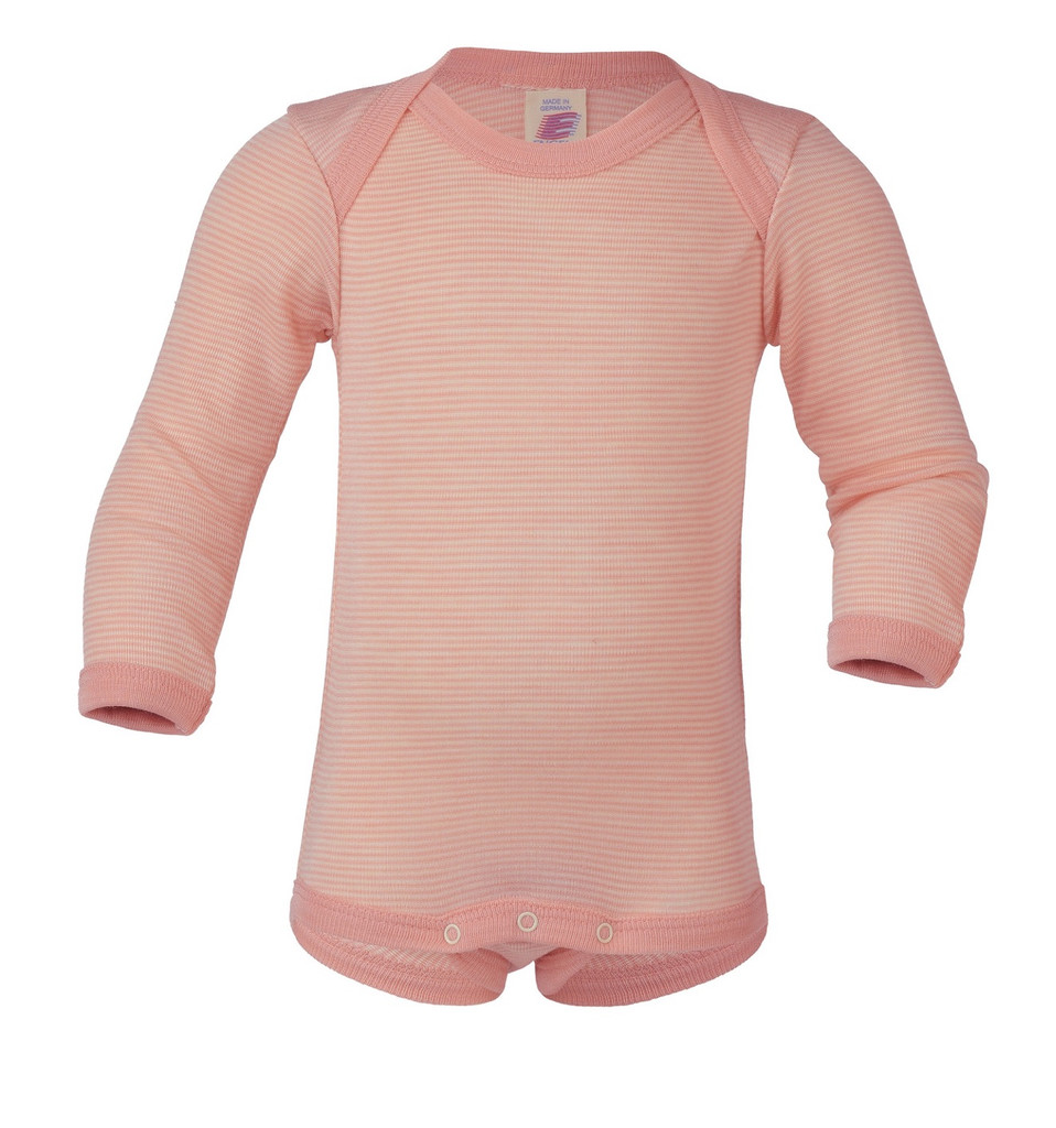 Organic Merino Wool/Silk Baby Bodysuit