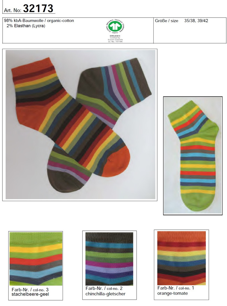 Organic Cotton Women's Socks