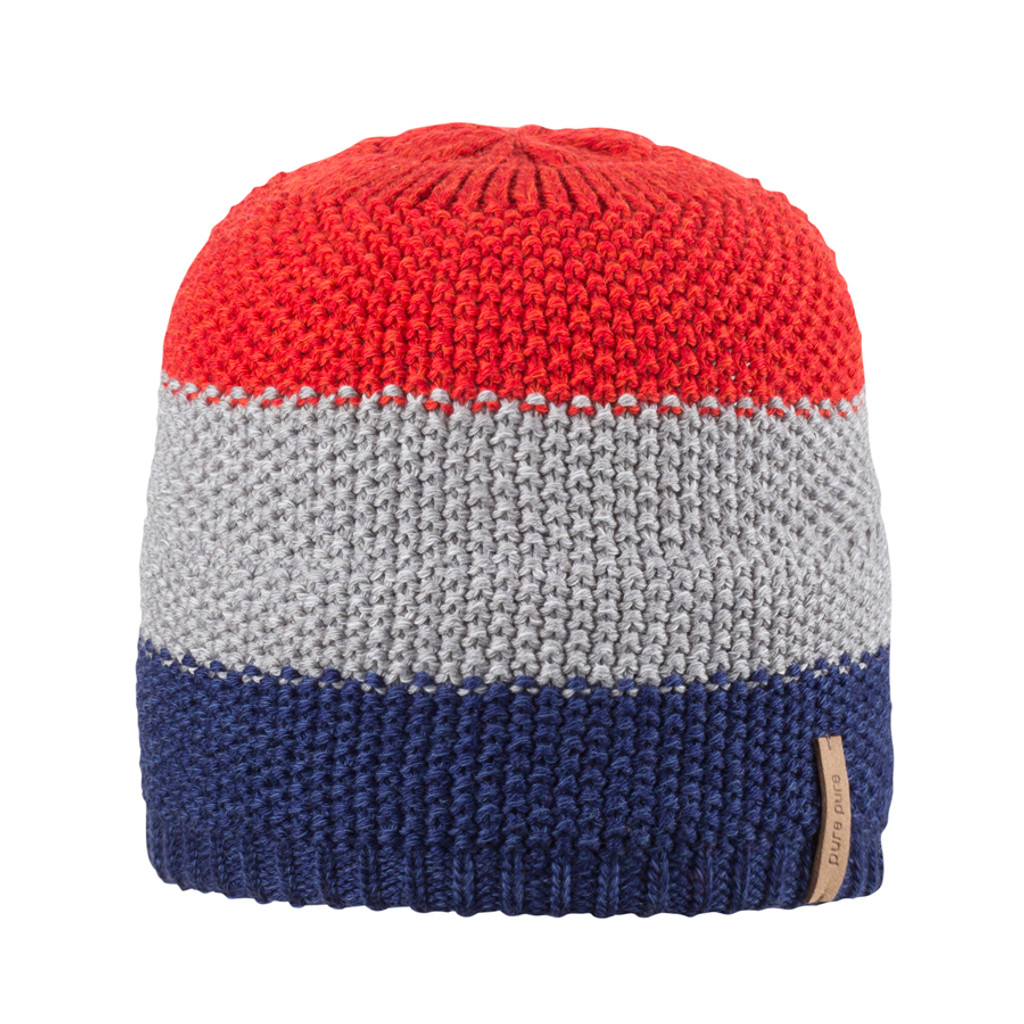 Organic Wool Cotton Silk Hat for Kids
Color: 304 blue print