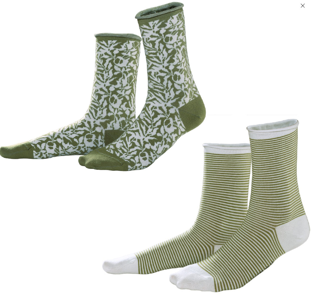  Organic Cotton Women Socks
Color: 395 leafs