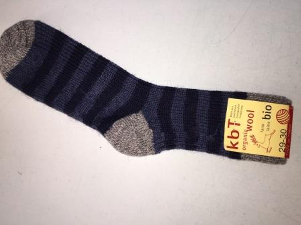 Organic Wool Socks
Color: 187 Gray-Jeans-Marine