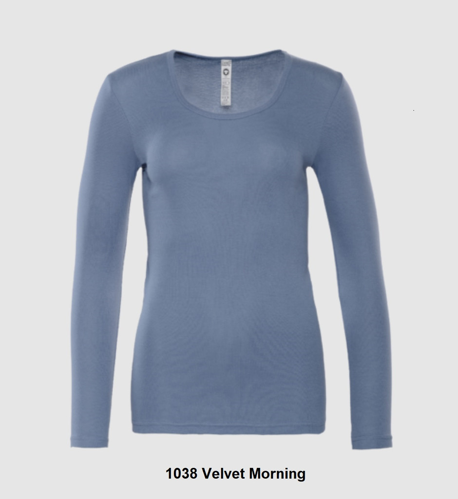 Women's Organic Cotton Long Sleeved Shirt | Living Crafts 4359