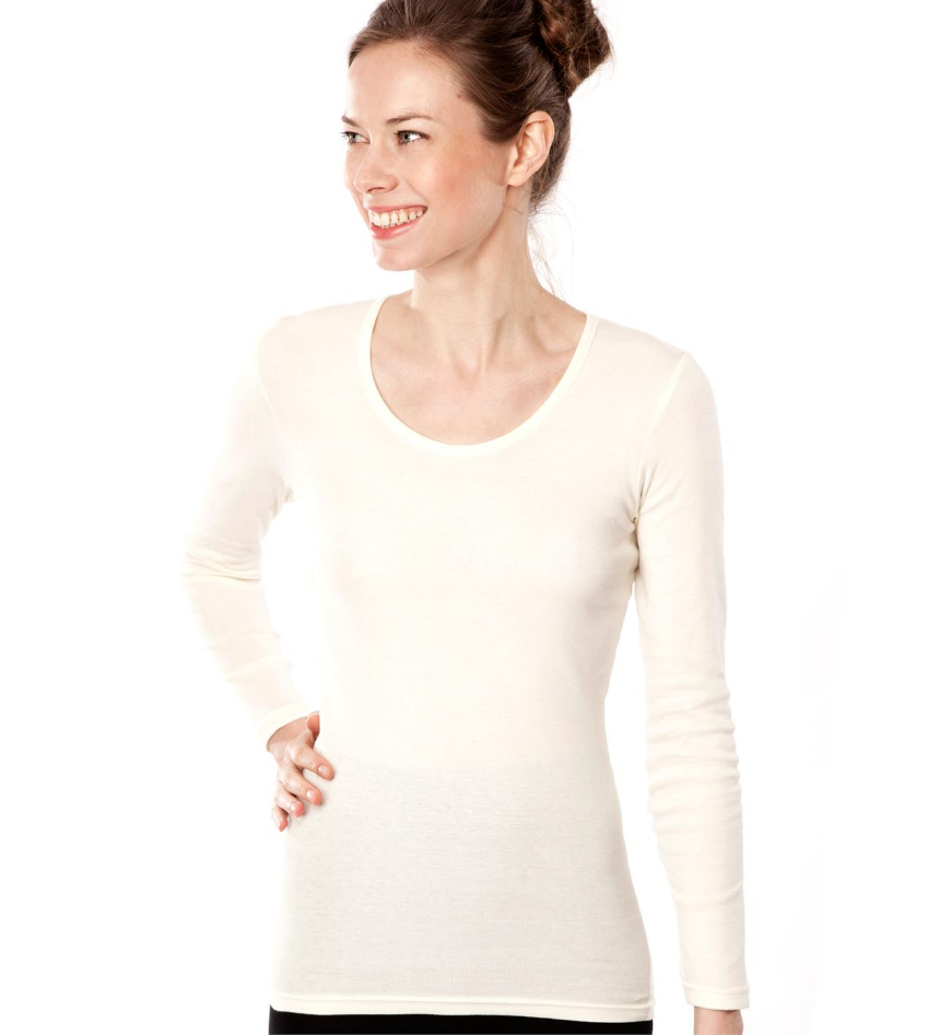 Women's Organic Cotton Long Sleeved Shirt
