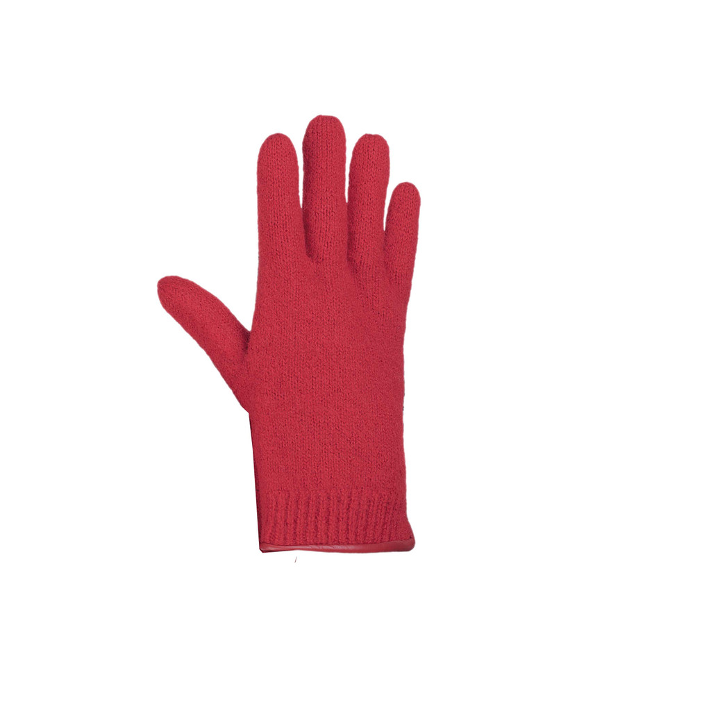 Women Organic Wool Gloves
Color: 17 Cherry Red