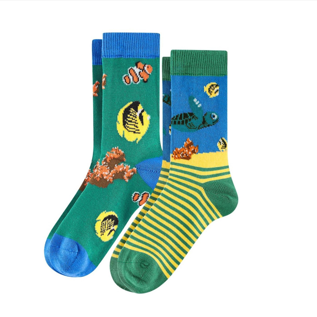 Kids Organic Cotton Sneaker Socks
Color: 813 turtule