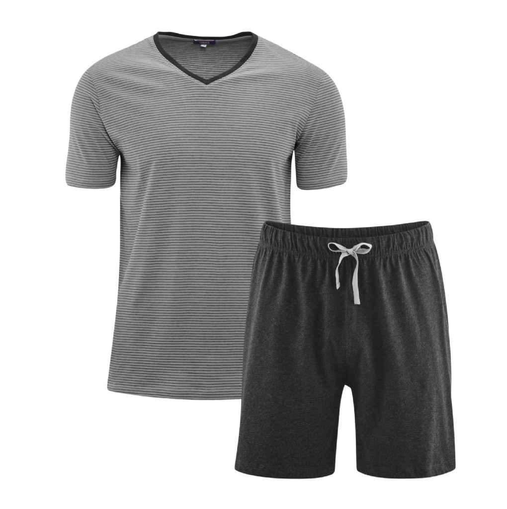 Men's Pyjamas
Color: 640 stone grey/anthra melange