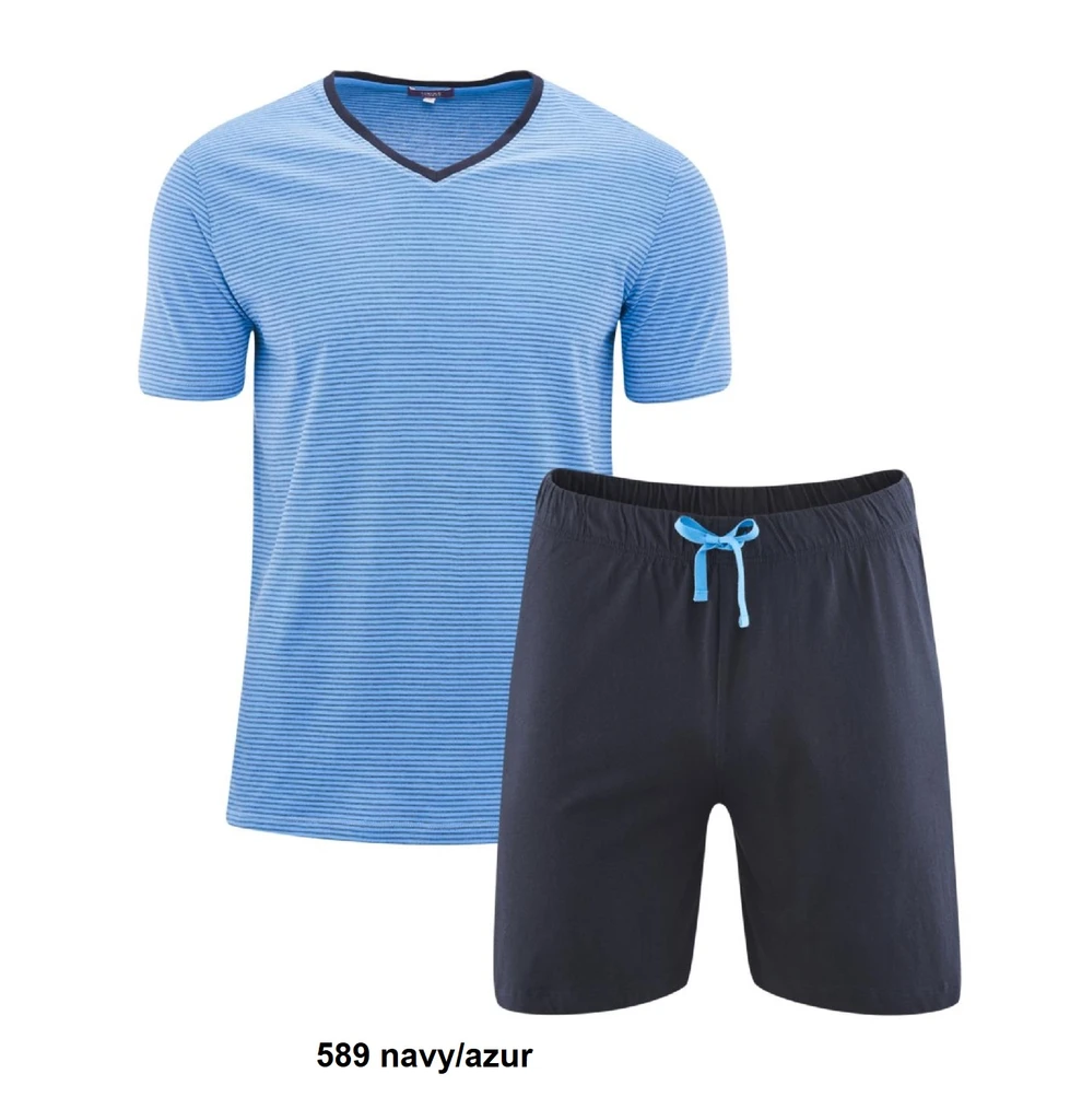 Men's Pyjamas
Color: 589 navy/azur