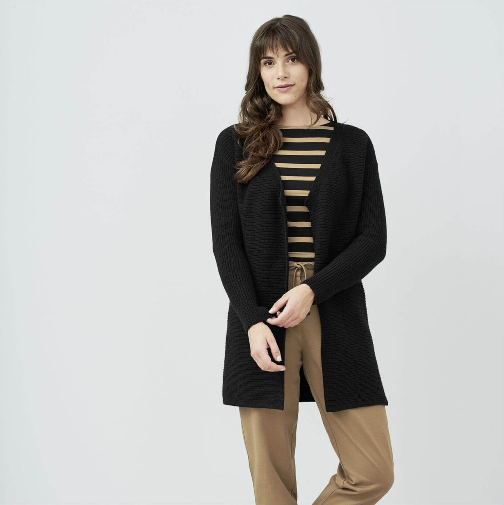 Women's Organic Cotton Wool Cardigan