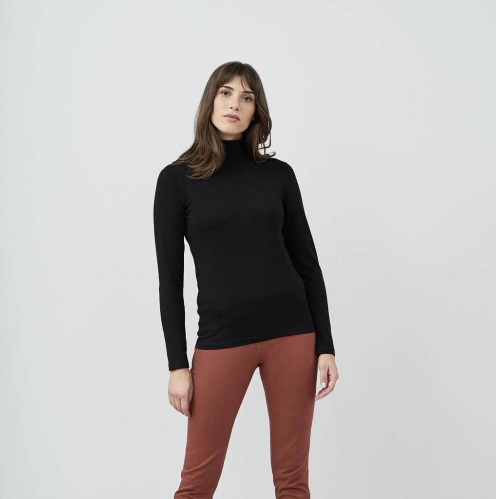 Women's Organic Cotton Turtleneck shirt