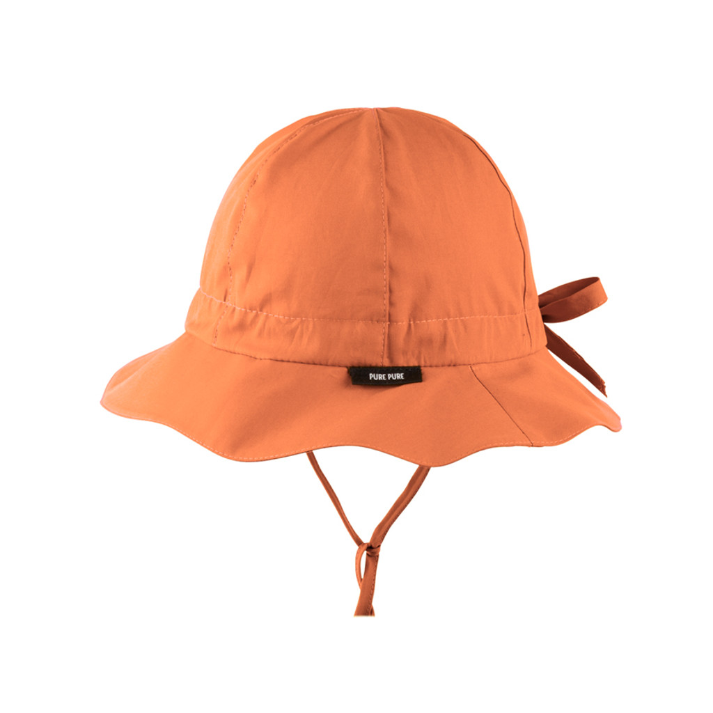 Organic Cotton Summer Hat
Color: 104 dark papaya
