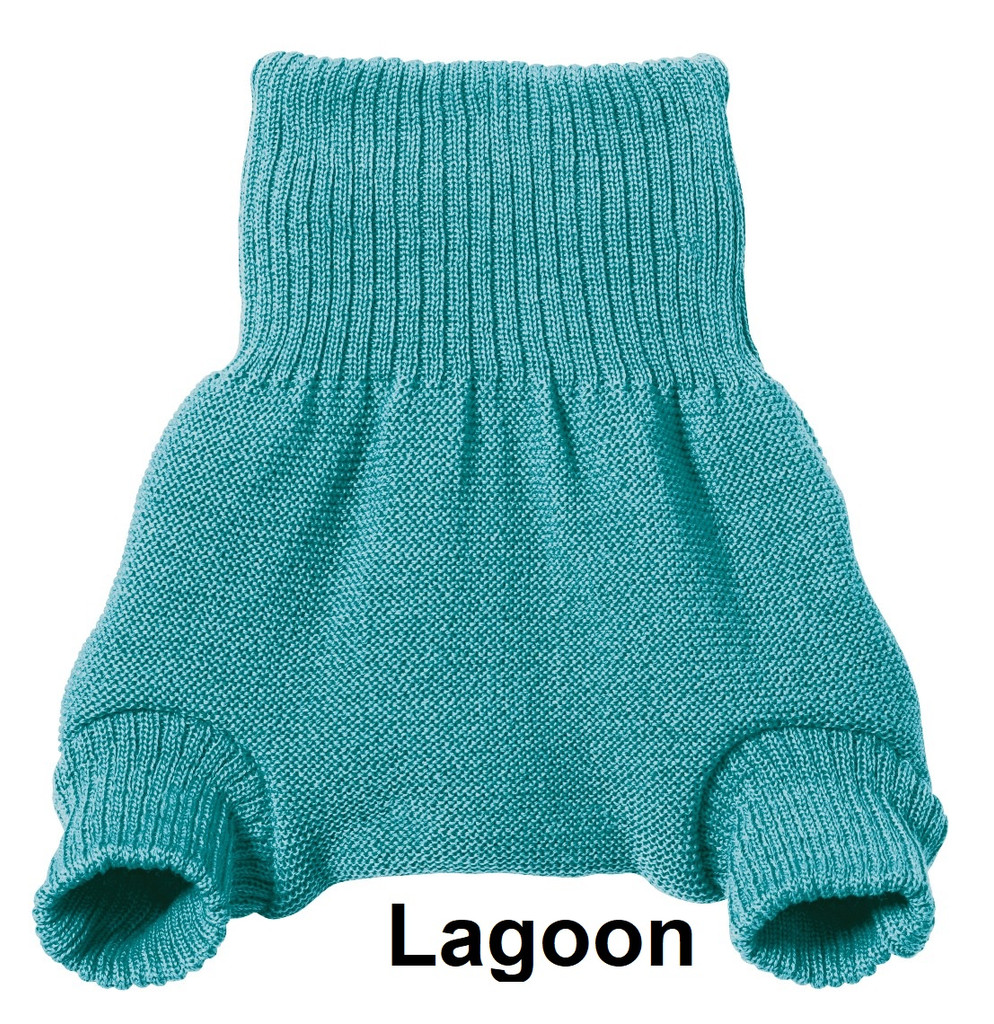 Organic Merino Wool Diaper Cover
Color:  Lagoon