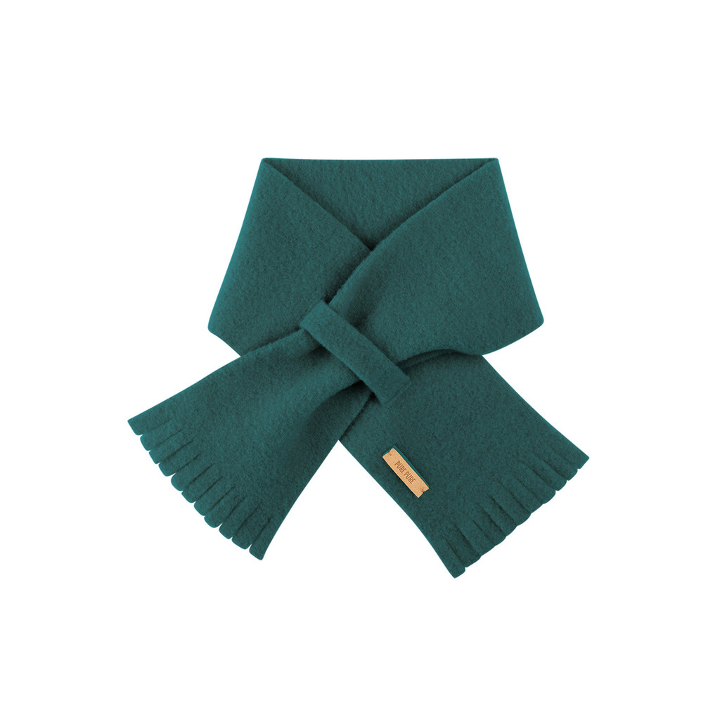 Babies Kids Organic Wool Fleece Scarf
Color: 481 green