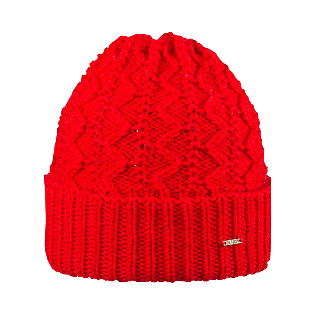 Women Organic Merino Wool Hat
Color: 15 red
