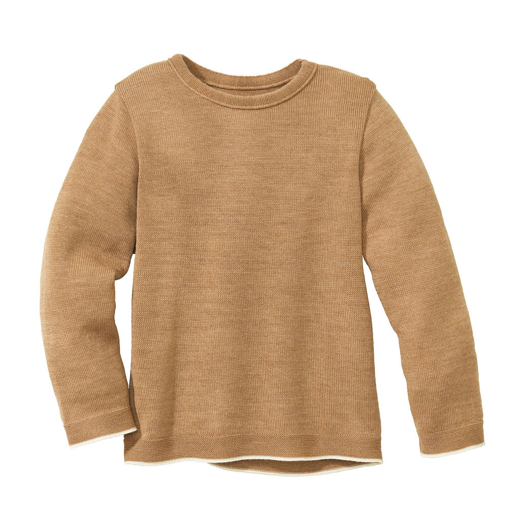 Disana Organic Wool Basic Lightweight Sweater
Color: 421 Caramel