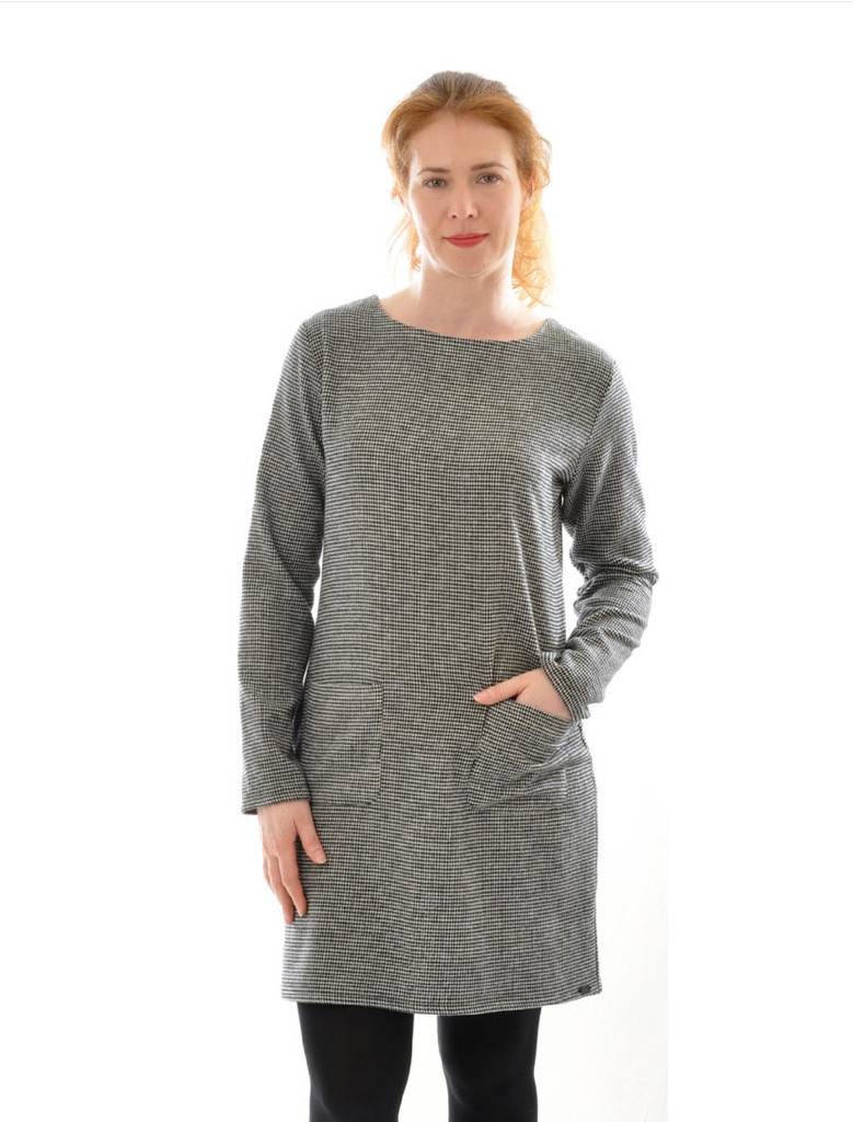 Organic Silk Wool Dress