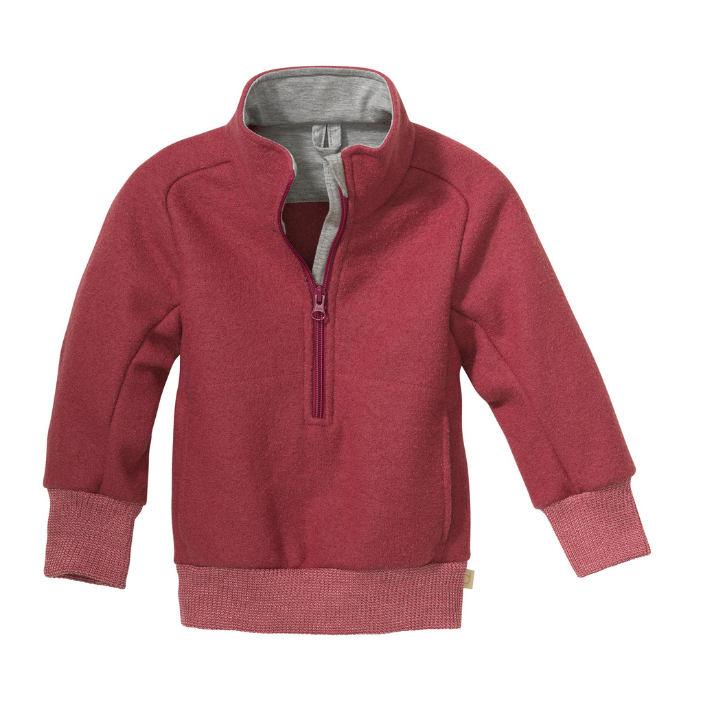 Disana Organic Wool Half-Zip Sweater