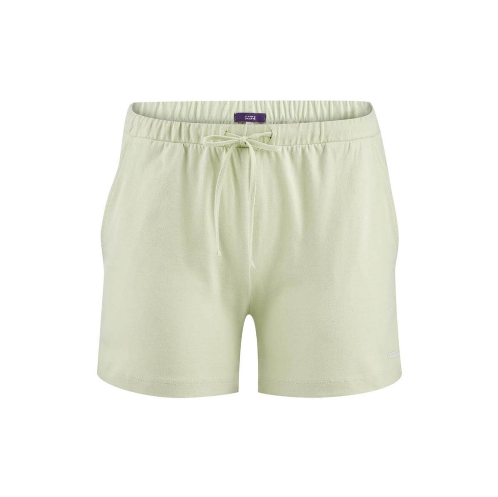 Women's Organic Cotton Sleep shorts
Color: 887 milky green