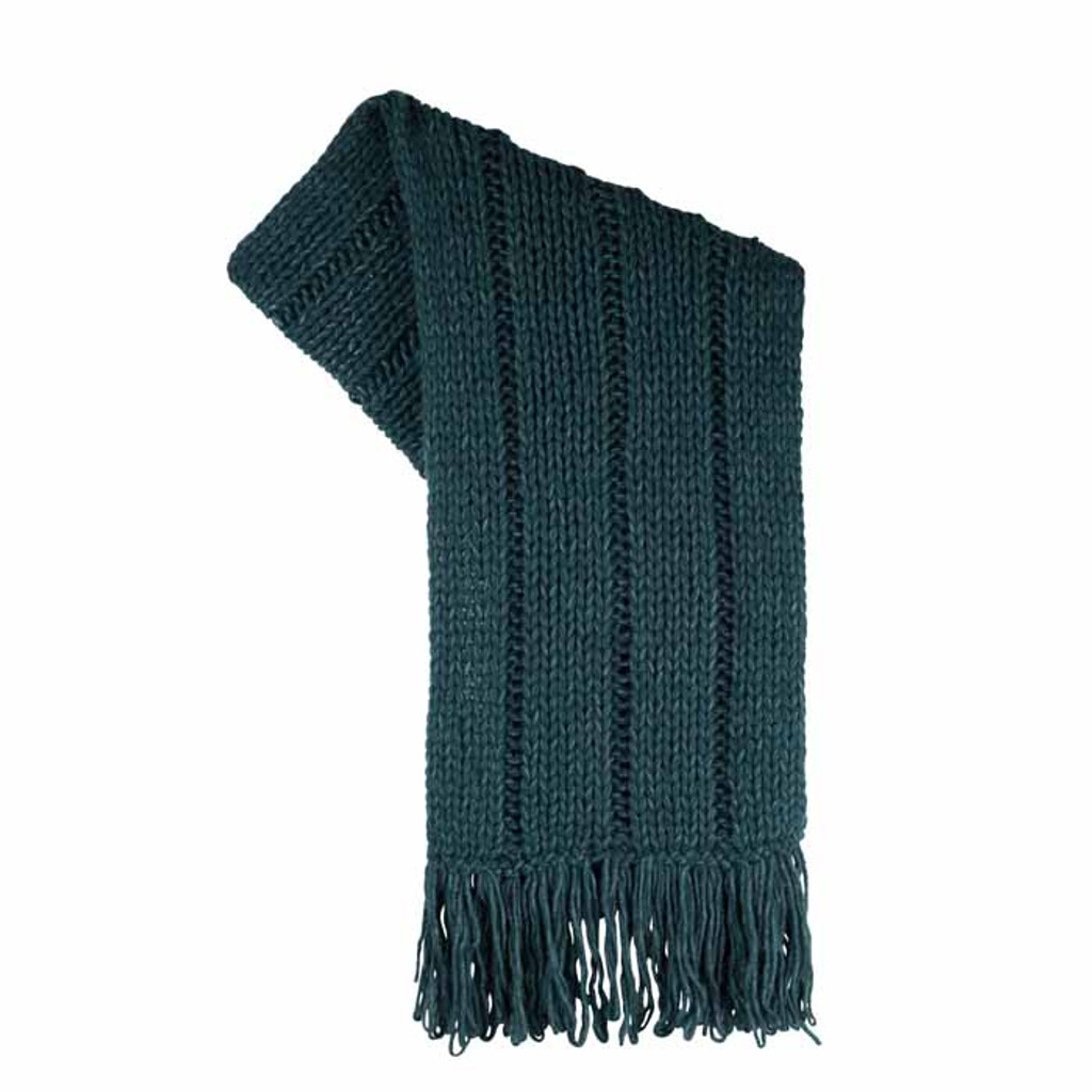 Organic Wool Cotton Alpaca Women's scarf 
Color: 