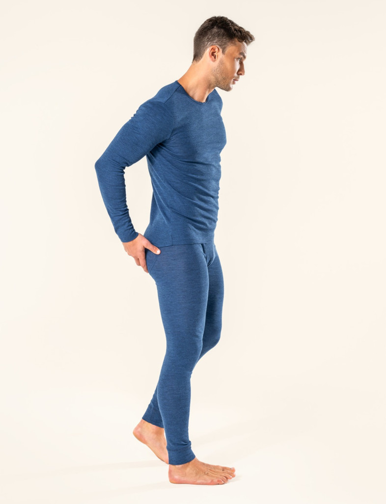 Organic Wool Cotton Long johns pants