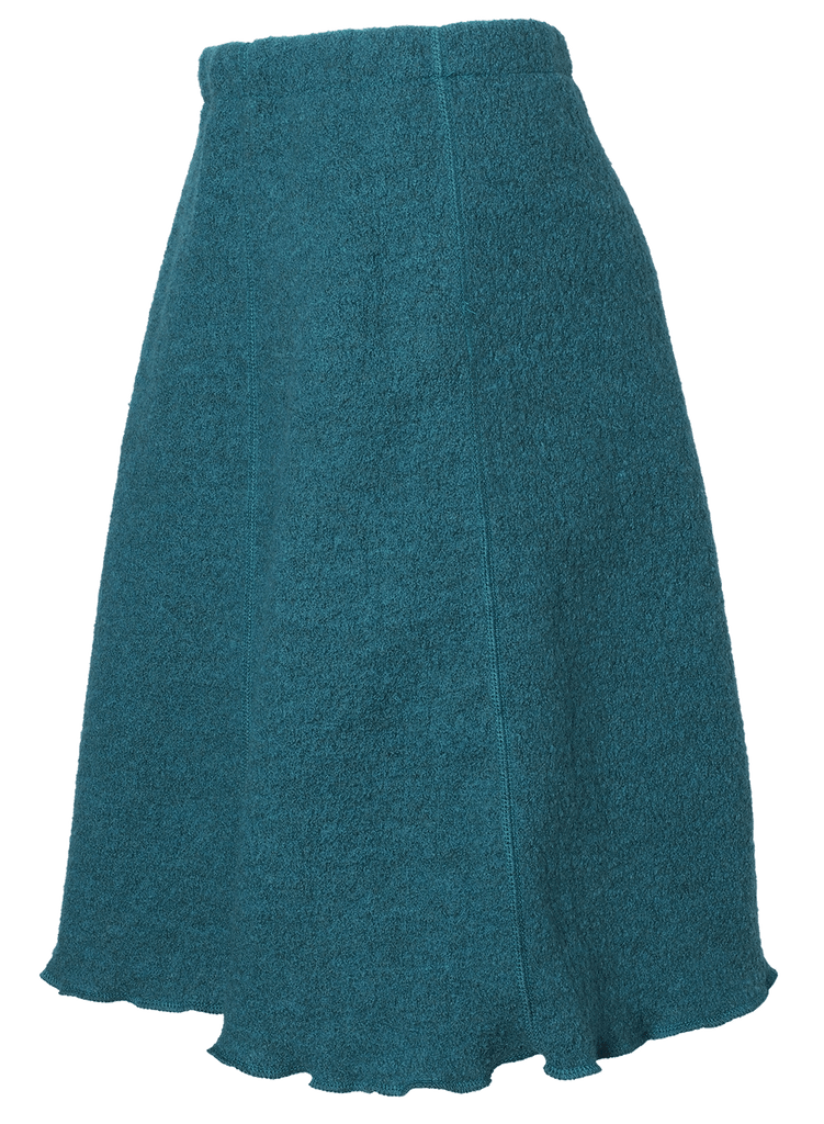 Organic KreppWool Skirt
Color:  32 smaragd