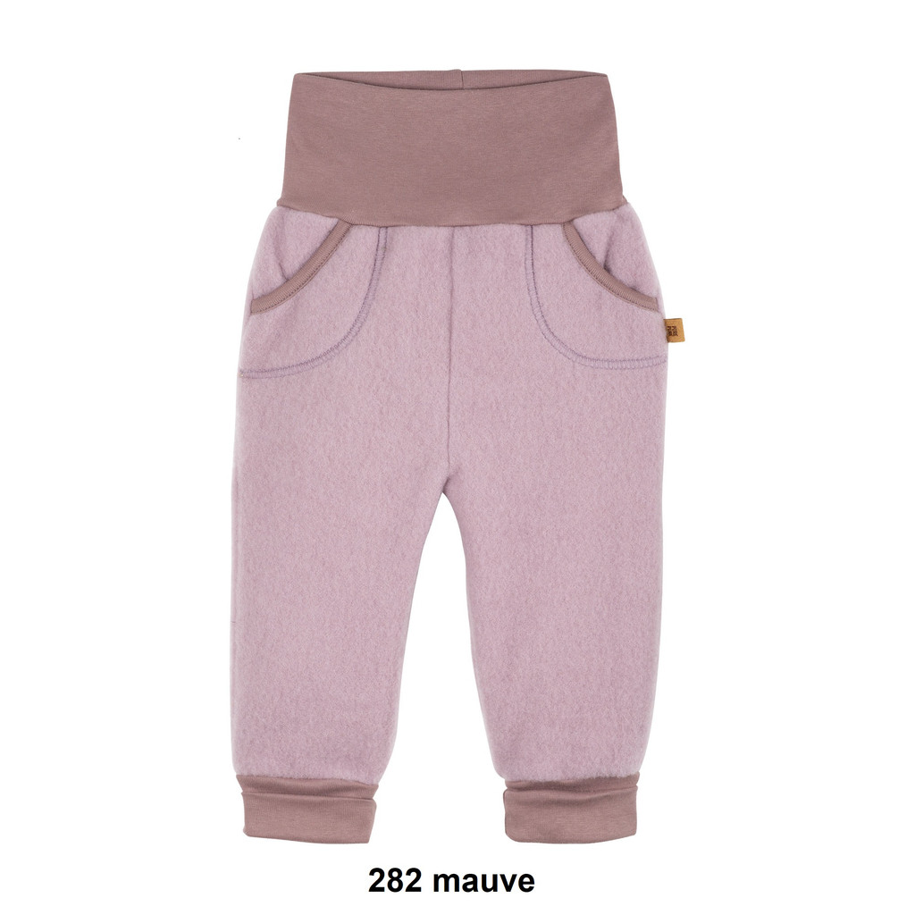 Organic Merino Wool Fleece Baby Pants
Color: 282 mauve